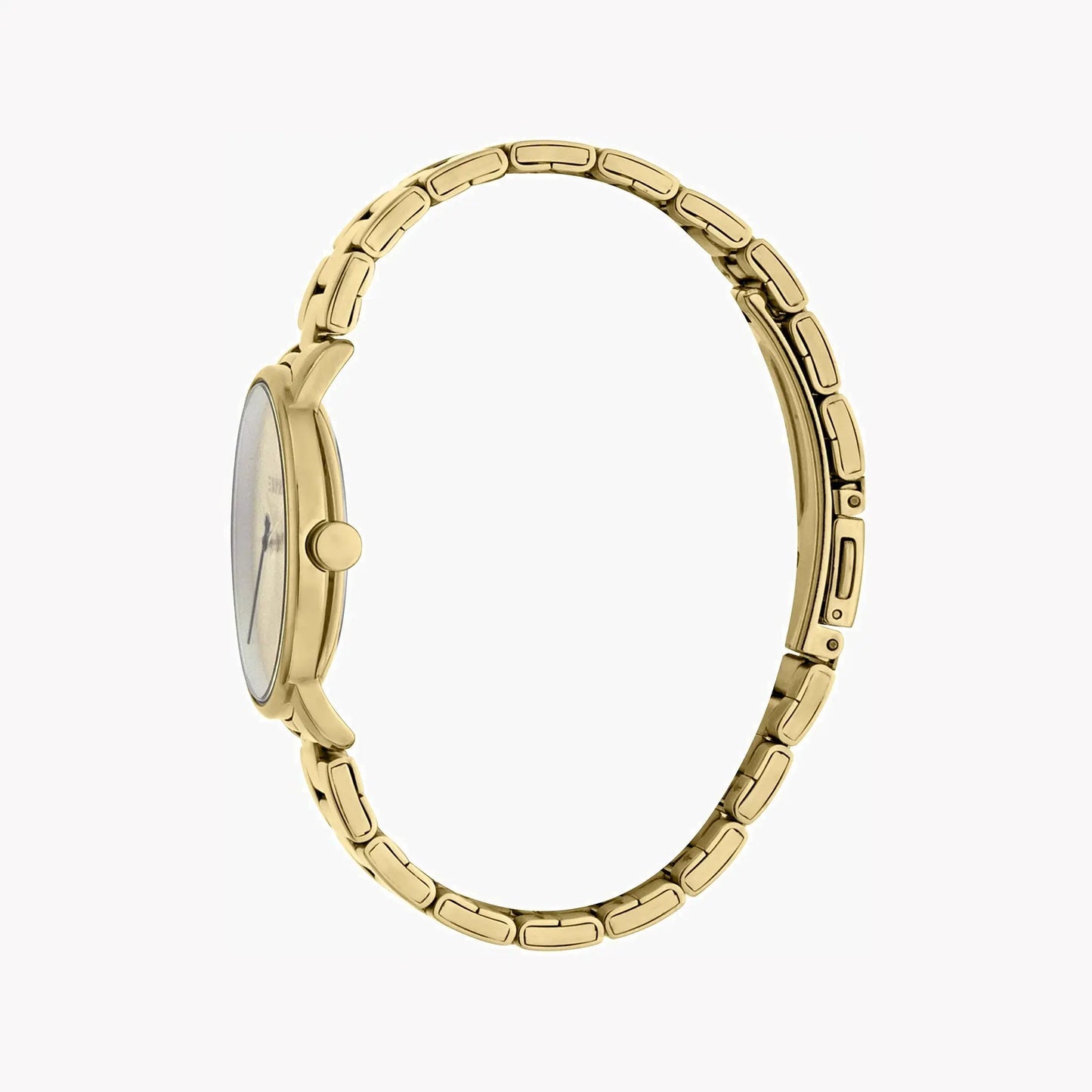 Esprit Women's Gold Stainless Steel Watch, Champagne Dial | Es1l188m0075 by ESPRIT