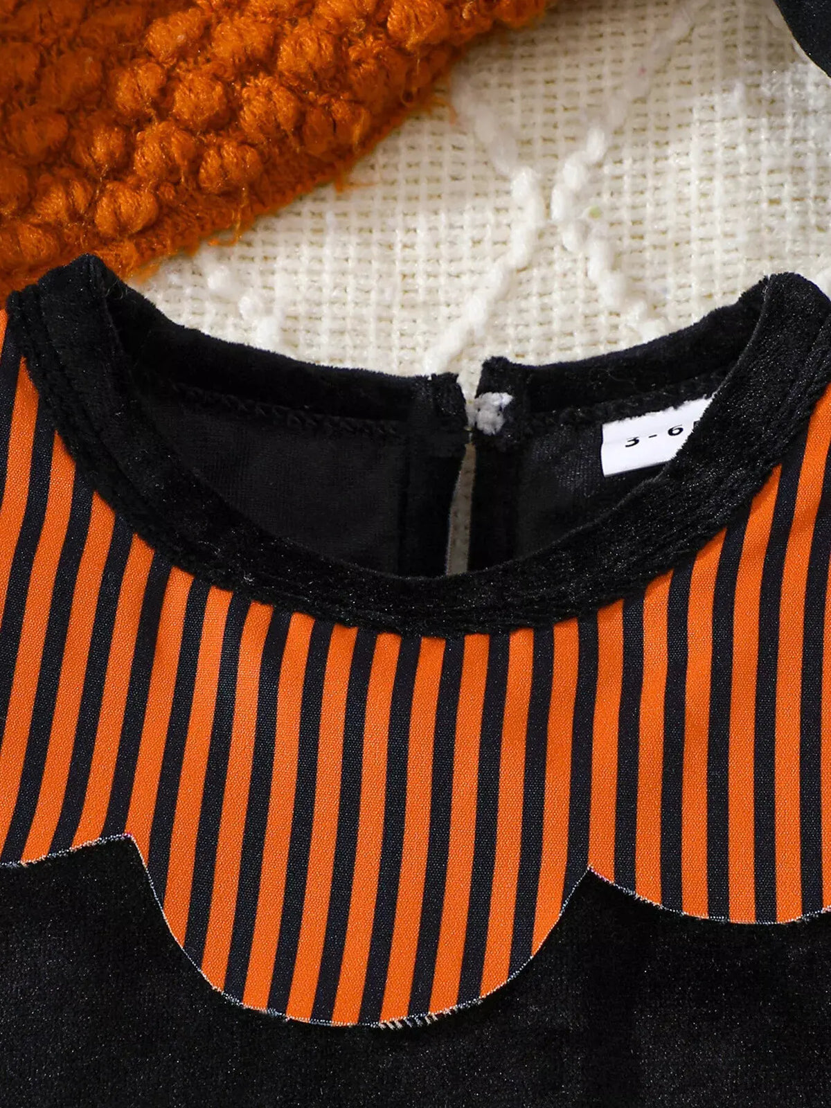 Children's Halloween Sleeveless Bodysuit and Hat Set by Trendsi