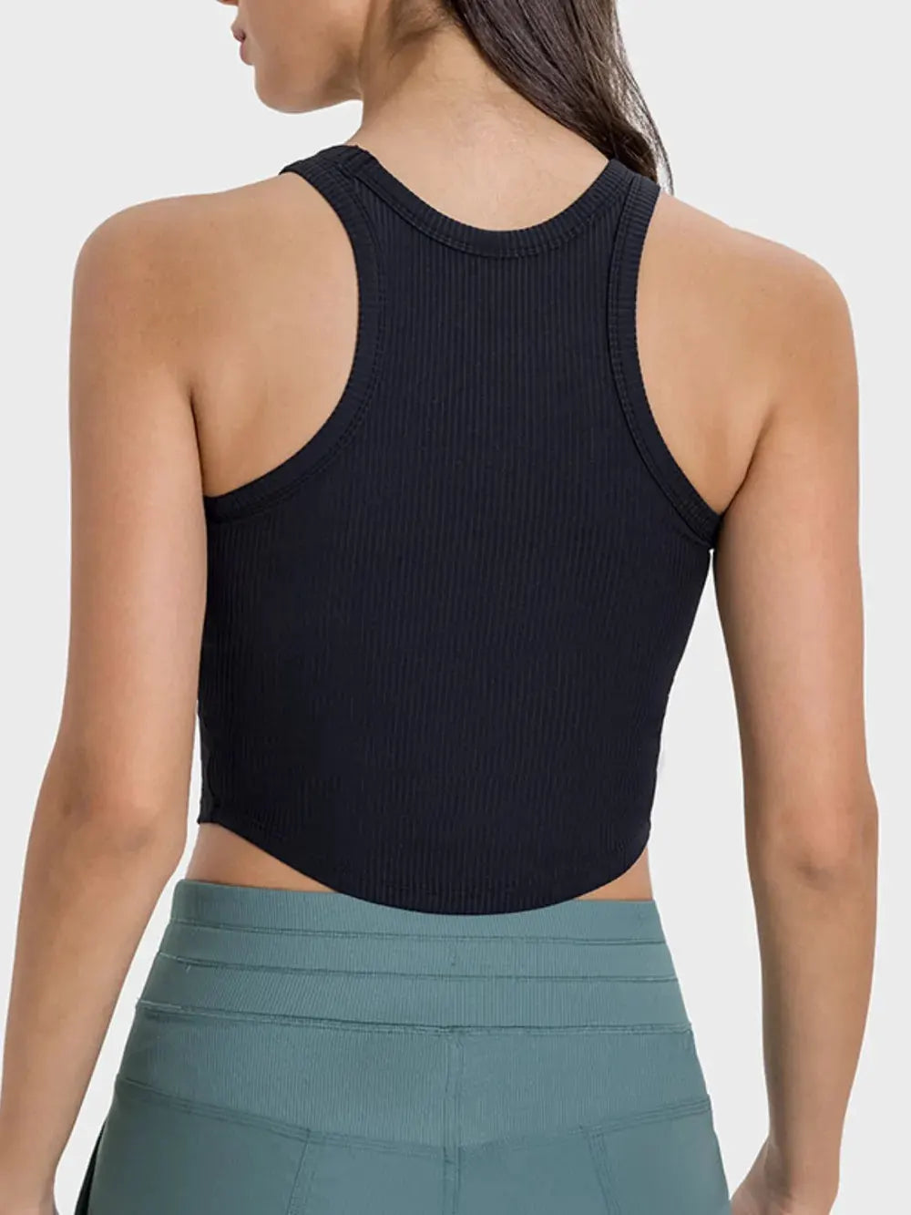 Millennia Round Neck Racerback Active Tank by Millennia