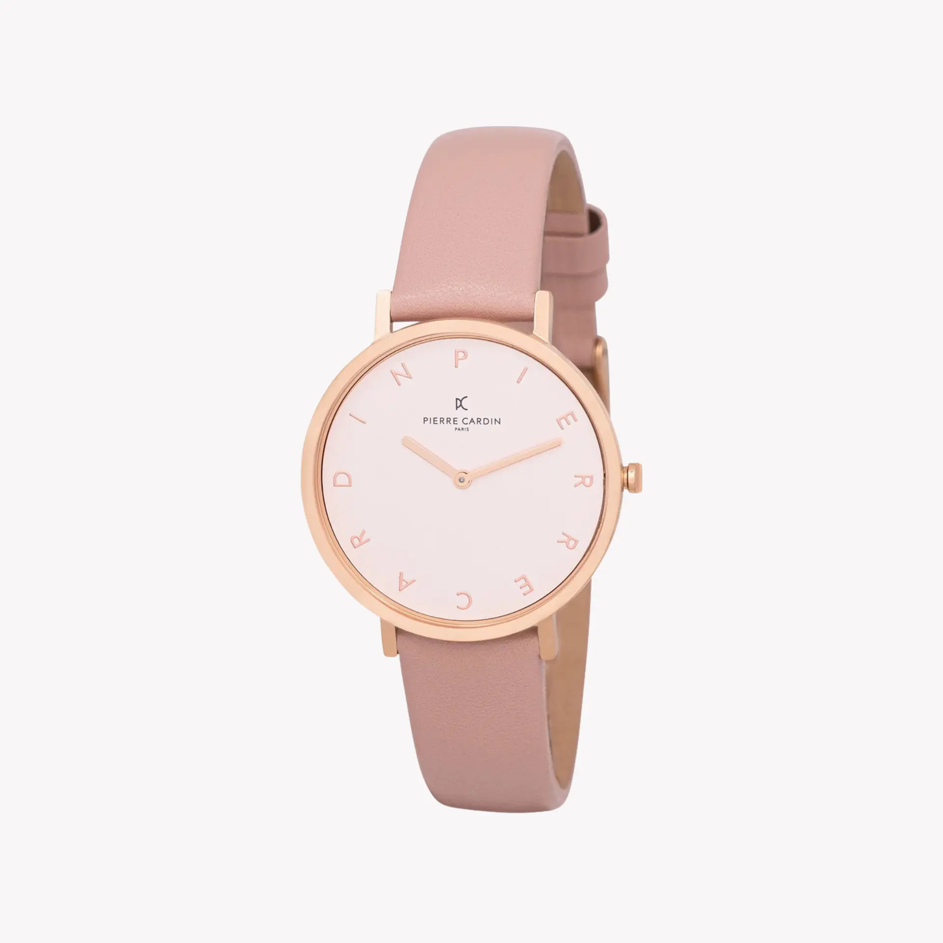 Pierre Cardin Women's Rose Gold Watch, Pink Dial | Cbv.1124 by PIERRE CARDIN