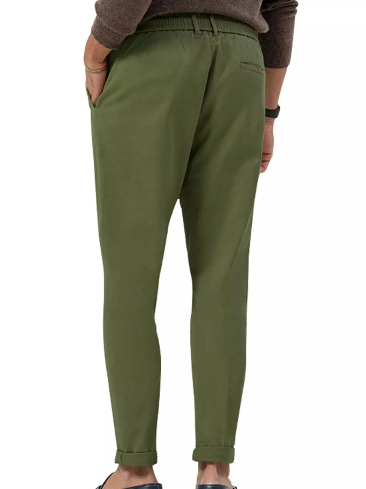 Men's Full Size Casual Drawstring Pants Plus Size by Trendsi