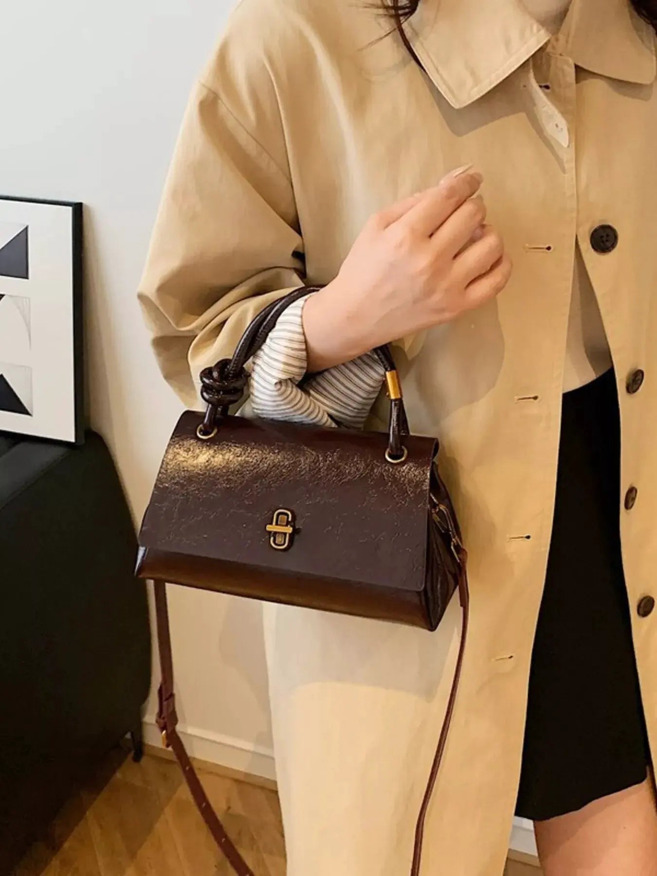Top Handle Crossbody Bag by Partner Label