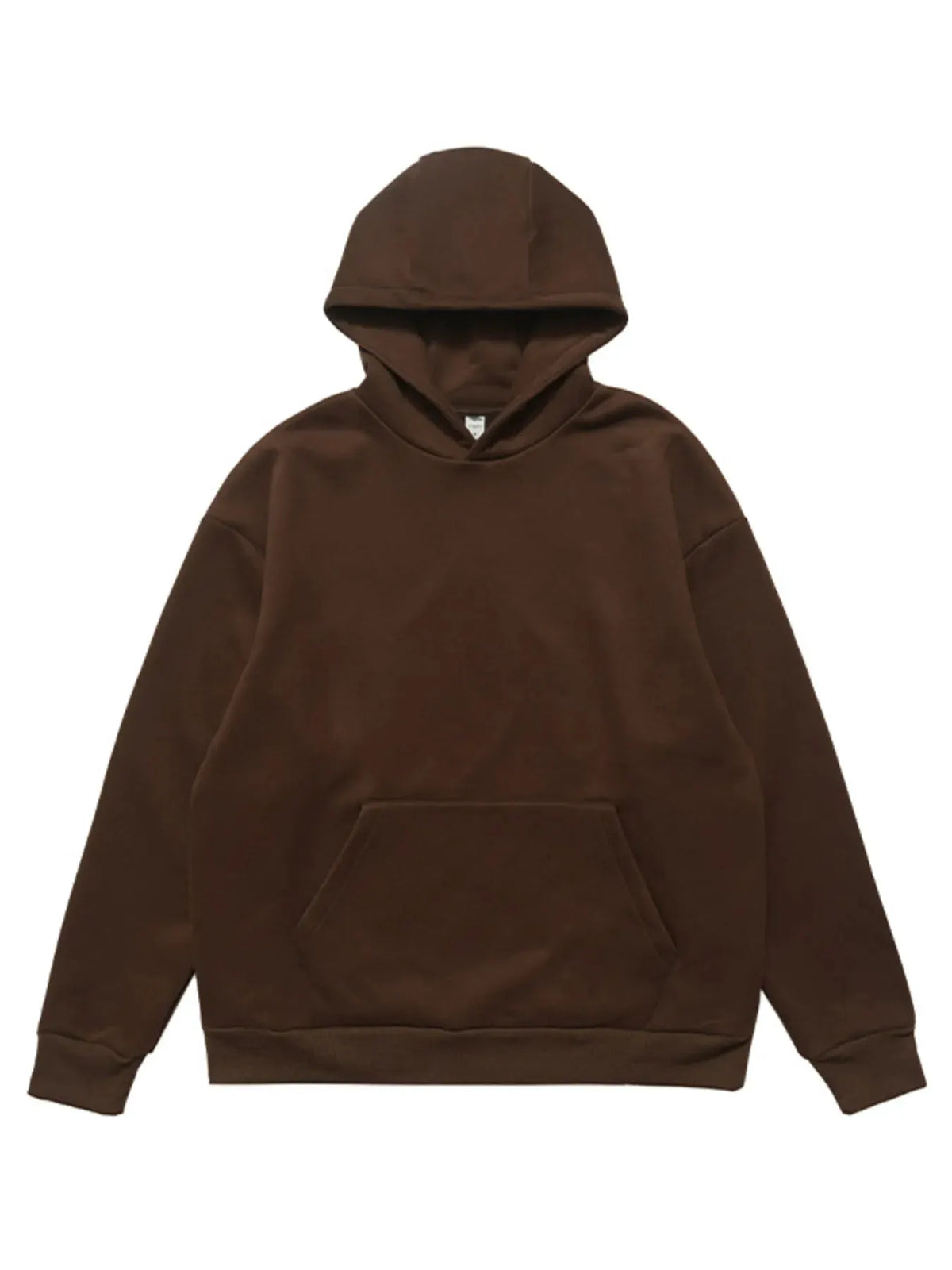 Men's Kangaroo Pocket Long Sleeve Hoodie by Trendsi