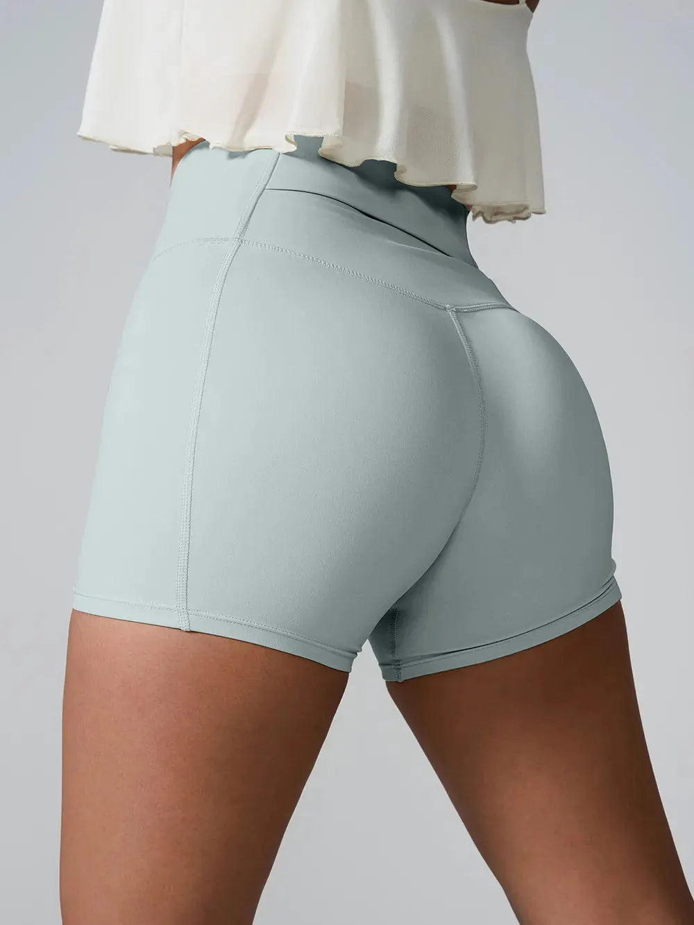 High Waist Active Shorts by Partner Label