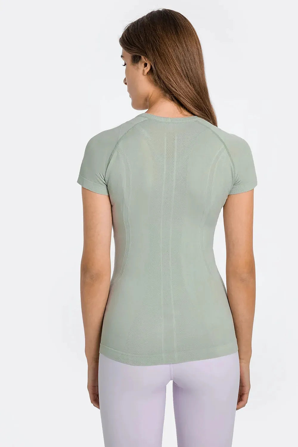 Millennia Round Neck Short Sleeve Active T-Shirt by Millennia