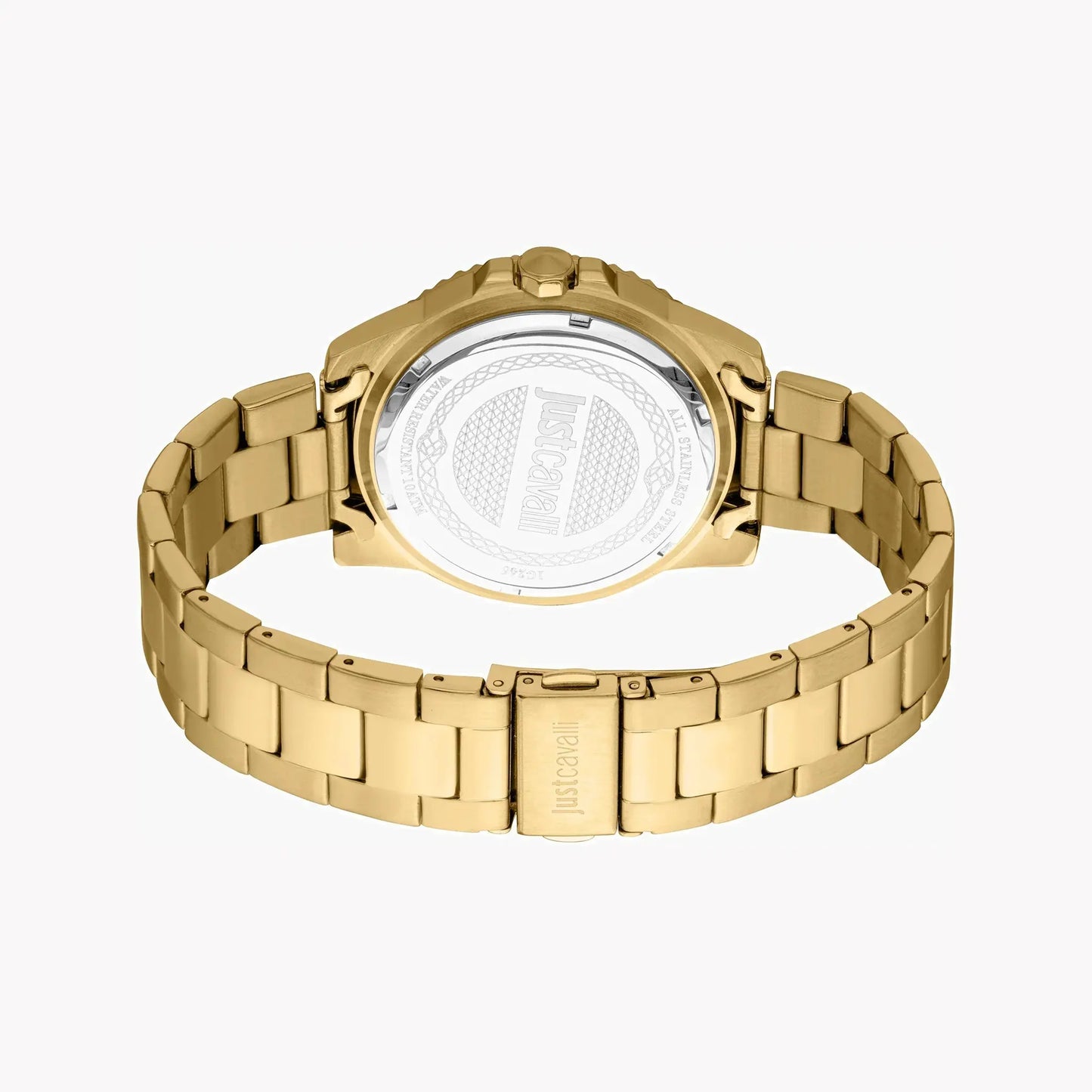 Just Cavalli Men's Gold Stainless Steel Watch, Green Dial | Jc1g246m0265 by JUST CAVALLI