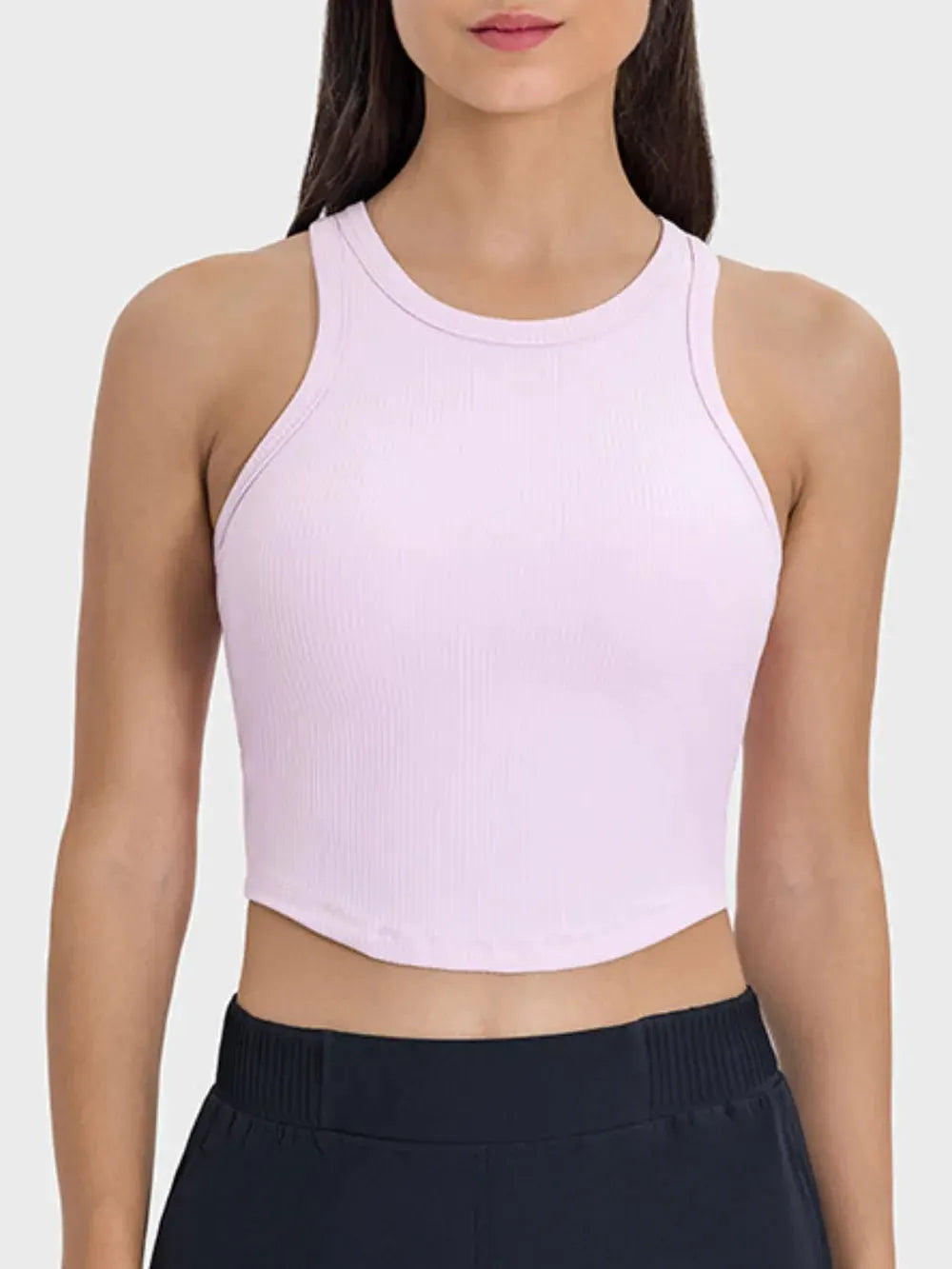 Millennia Round Neck Racerback Active Tank by Millennia