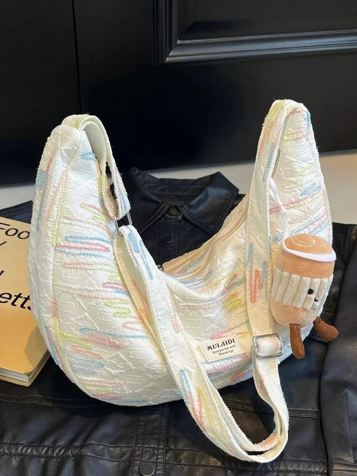 Cartoon Charm Crossbody Bag by Partner Label