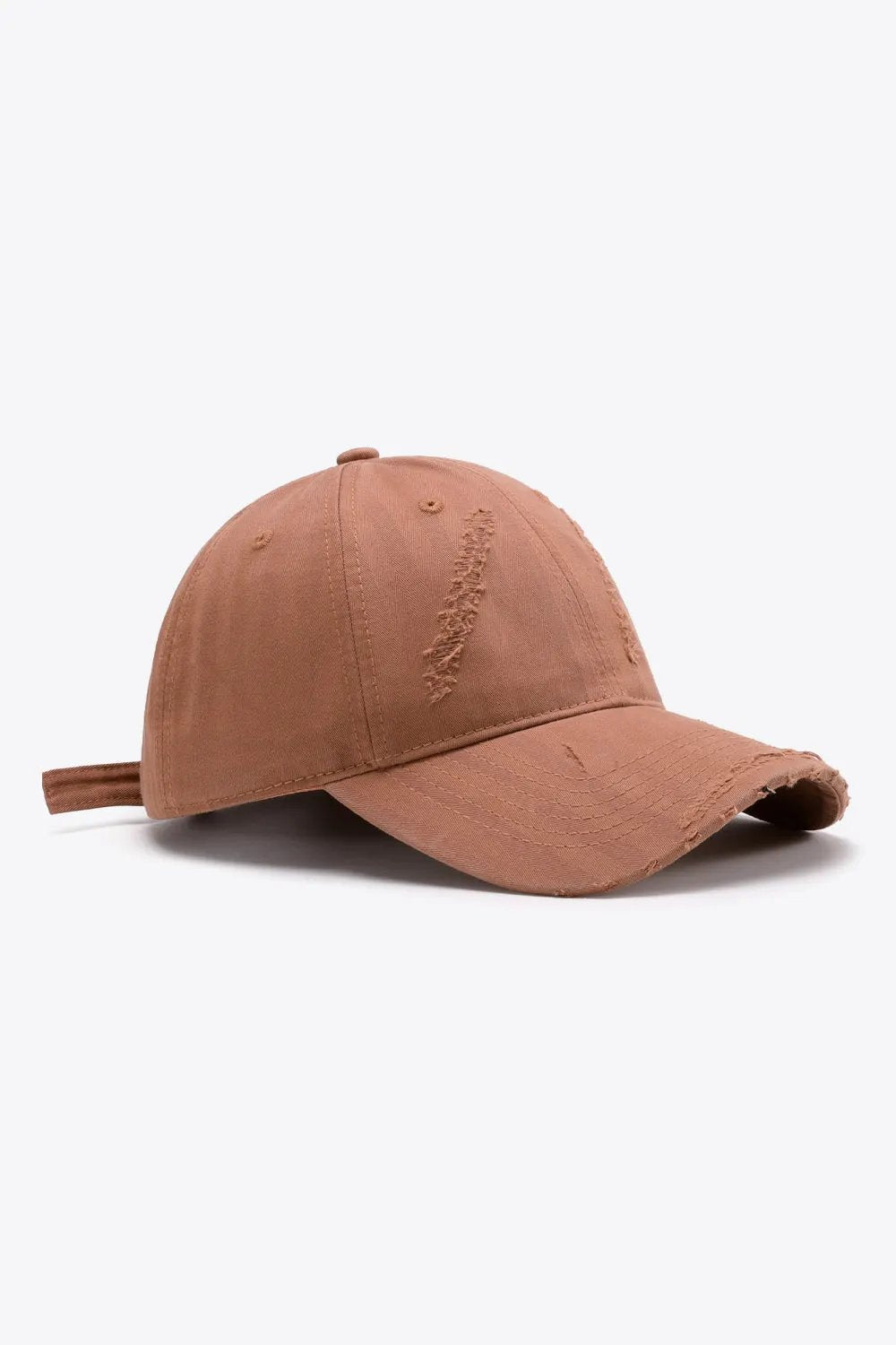 Distressed Adjustable Baseball Cap by Partner Label