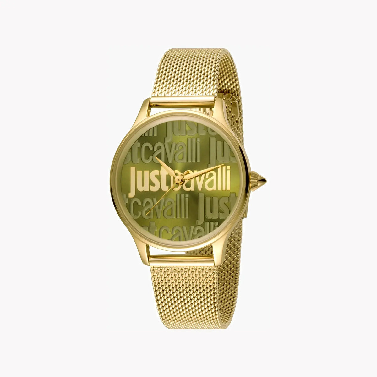 Just Cavalli Women's Gold Watch, Green Dial | Jc1l032m0275 by JUST CAVALLI