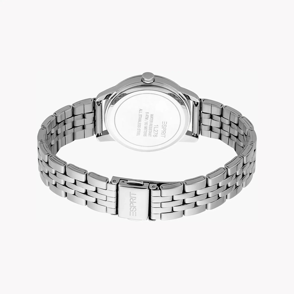 Esprit Women's Silver Stainless Steel Watch, Silver Dial | Es1l196m0015 by ESPRIT