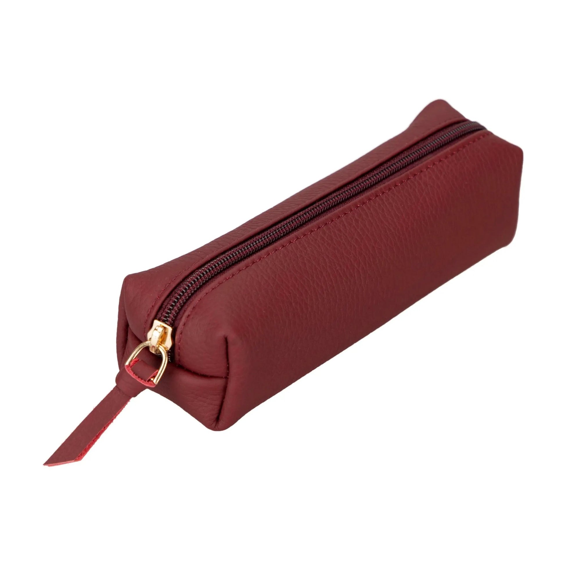 Centennial Multipurpose Leather Pencil Case and Makeup Bag by TORONATA