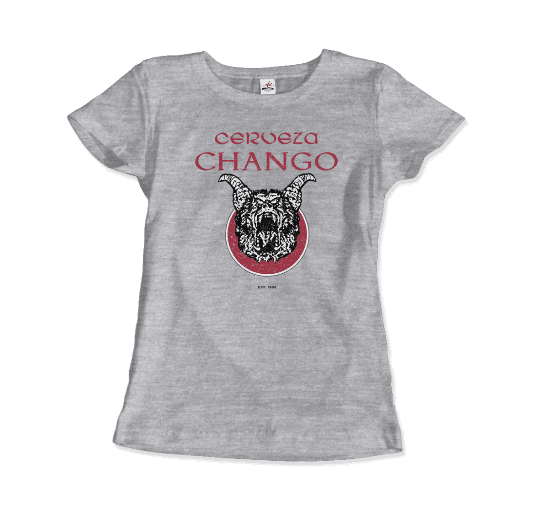 Cerveza Chango Distressed artwork t-shirt by Art-O-Rama Shop
