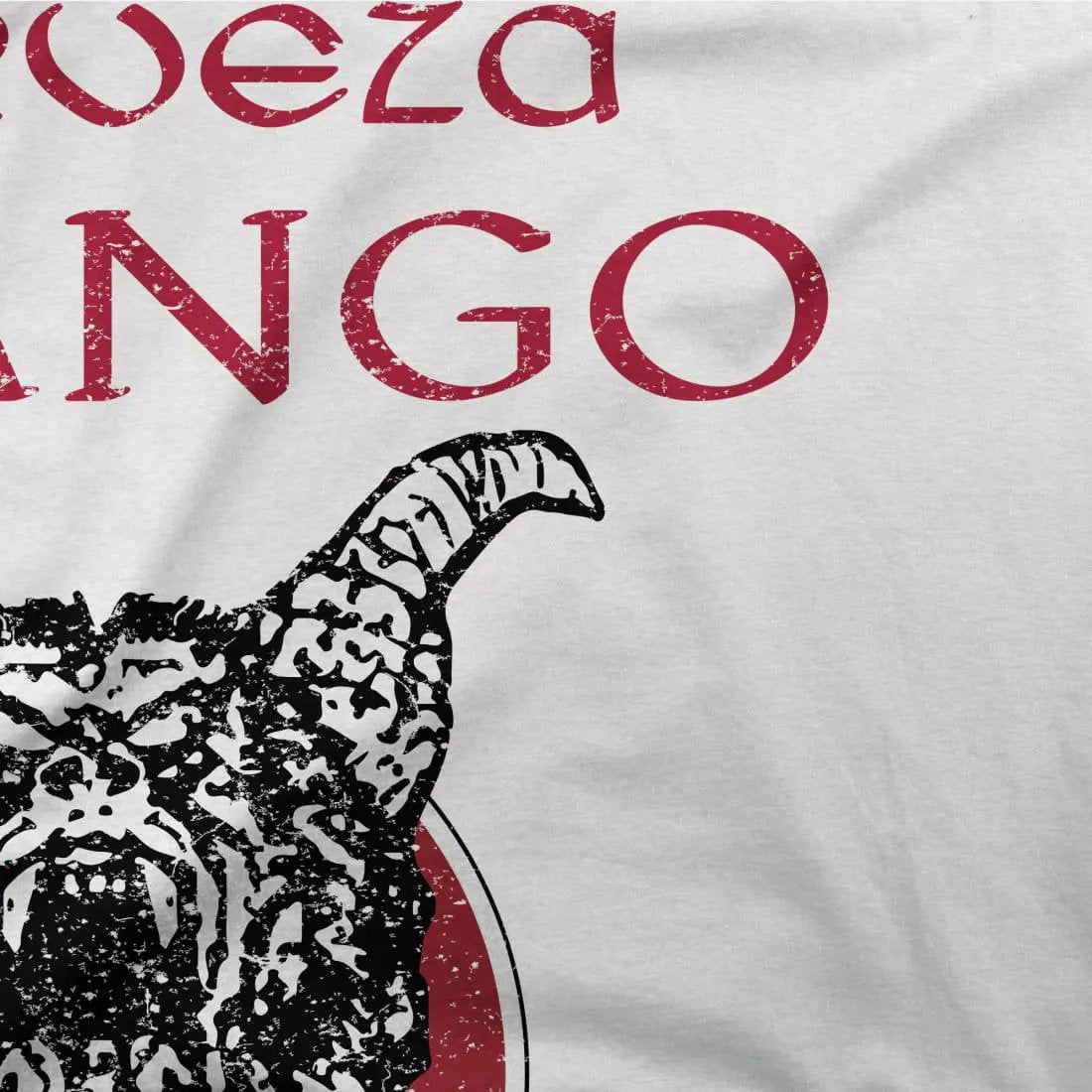 Cerveza Chango Distressed artwork t-shirt by Art-O-Rama Shop