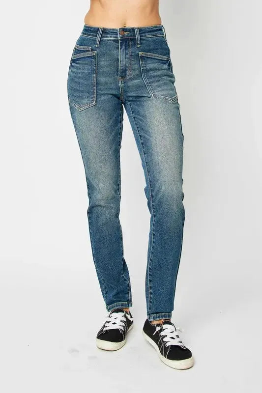 Judy Blue Full Size High Waist Skinny Jeans by Judy Blue