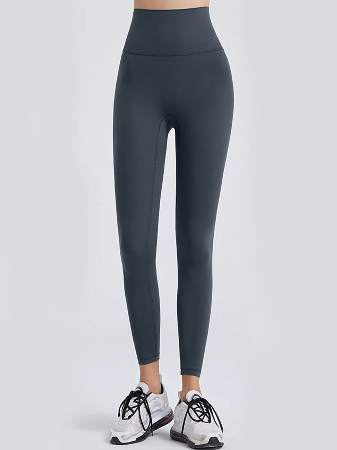 Wide Waistband Sports Leggings by Partner Label