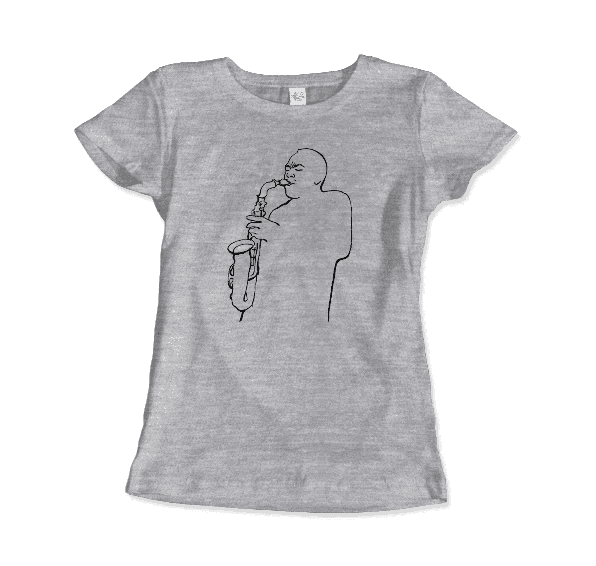 Charlie Parker "Yardbird", D.Stone Martin Tribute t-shirt by Art-O-Rama Shop