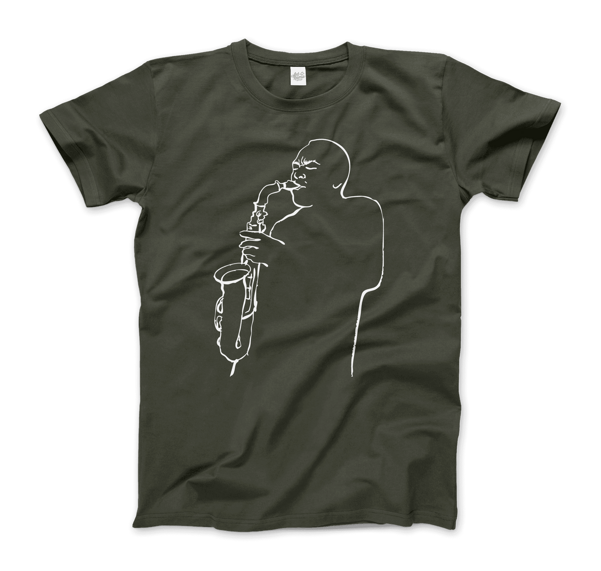 Charlie Parker "Yardbird", D.Stone Martin Tribute t-shirt by Art-O-Rama Shop