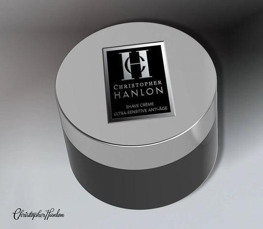 NON-LATHERING SHAVE CREME-GEL | MOISTURIZING | TUB | GOLD RUSH + MINT by CHRISTOPHER HANLON®