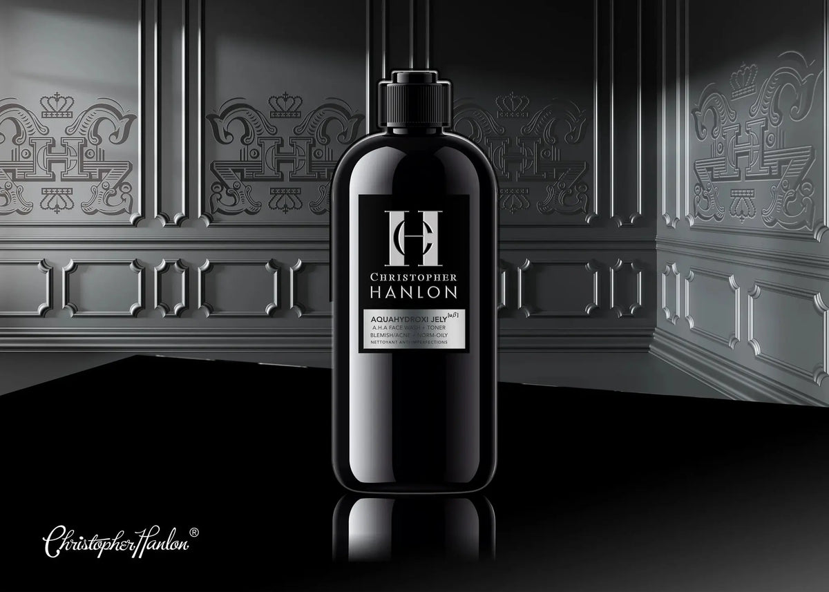 Step 2 | FACE WASH + TONER. AQUAHYDROXY A.H.A | Norm - Oily + Blemish Prone by CHRISTOPHER HANLON®