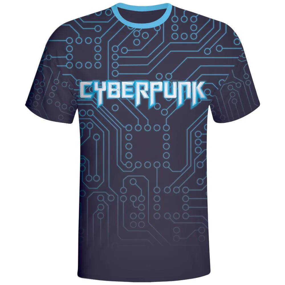 Cyberpunk Circuit Board Gaming Esports Jersey by Vimost Sportswear