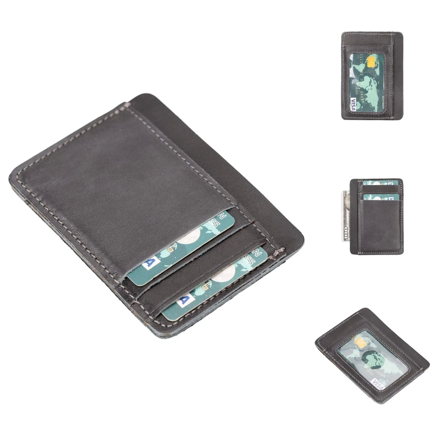 Cody Leather Card Holder and Wallet for Unisex by TORONATA