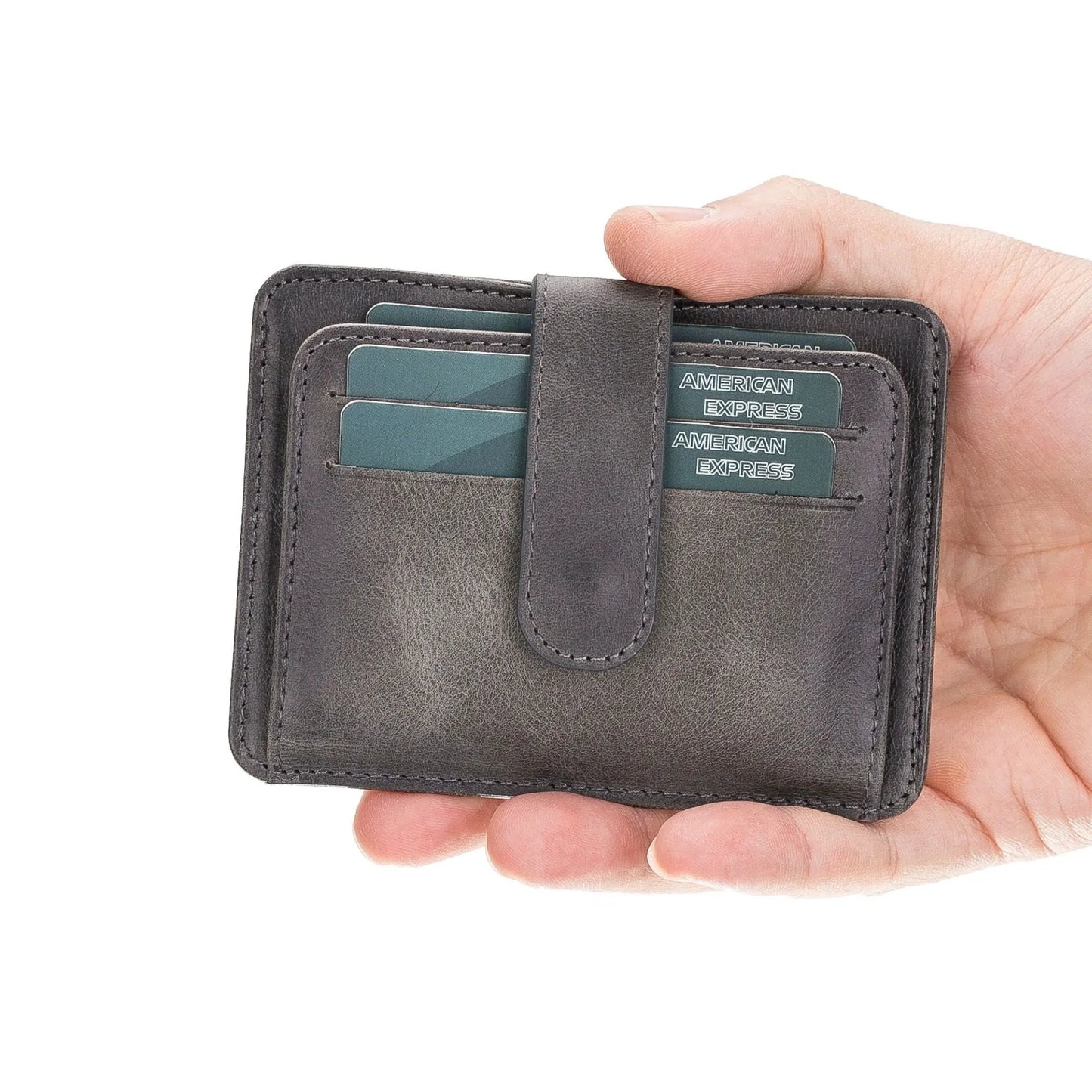Cortez Handcrafted Leather Slim Wallet with Card Holder by TORONATA