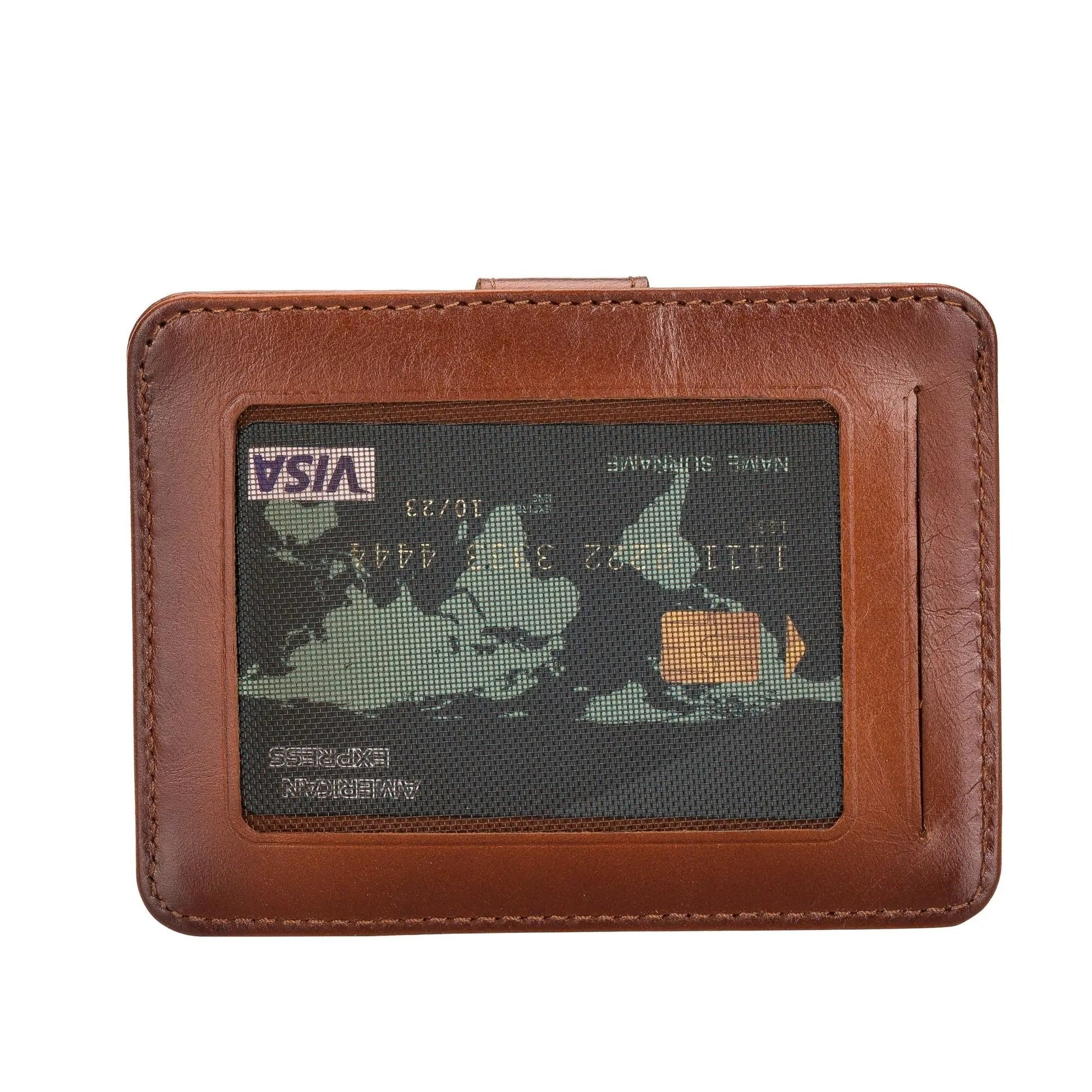 Cortez Handcrafted Leather Slim Wallet with Card Holder by TORONATA