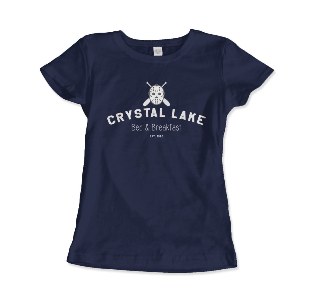 Crystal Lake, Bed & Breakfast Horror t-shirt by Art-O-Rama Shop