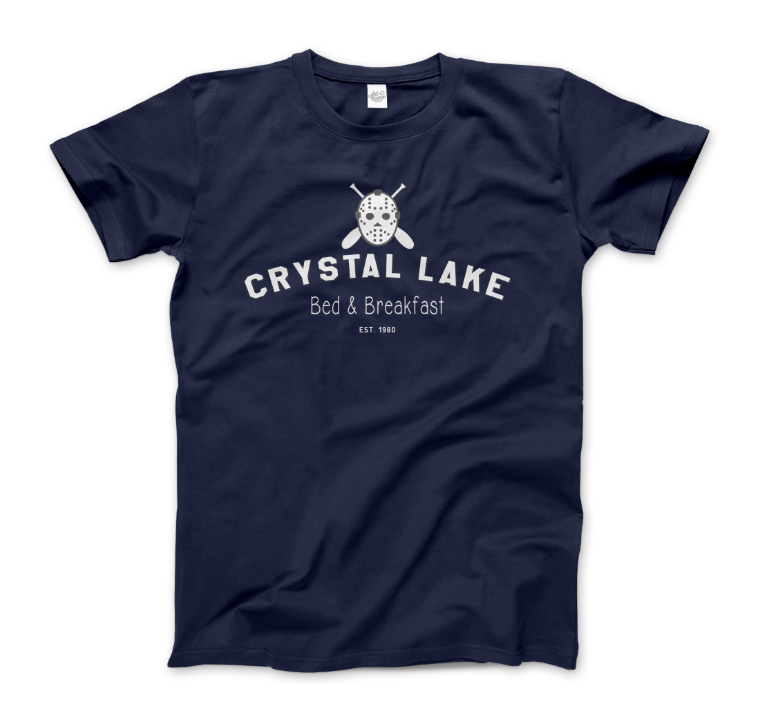 Crystal Lake, Bed & Breakfast Horror t-shirt by Art-O-Rama Shop