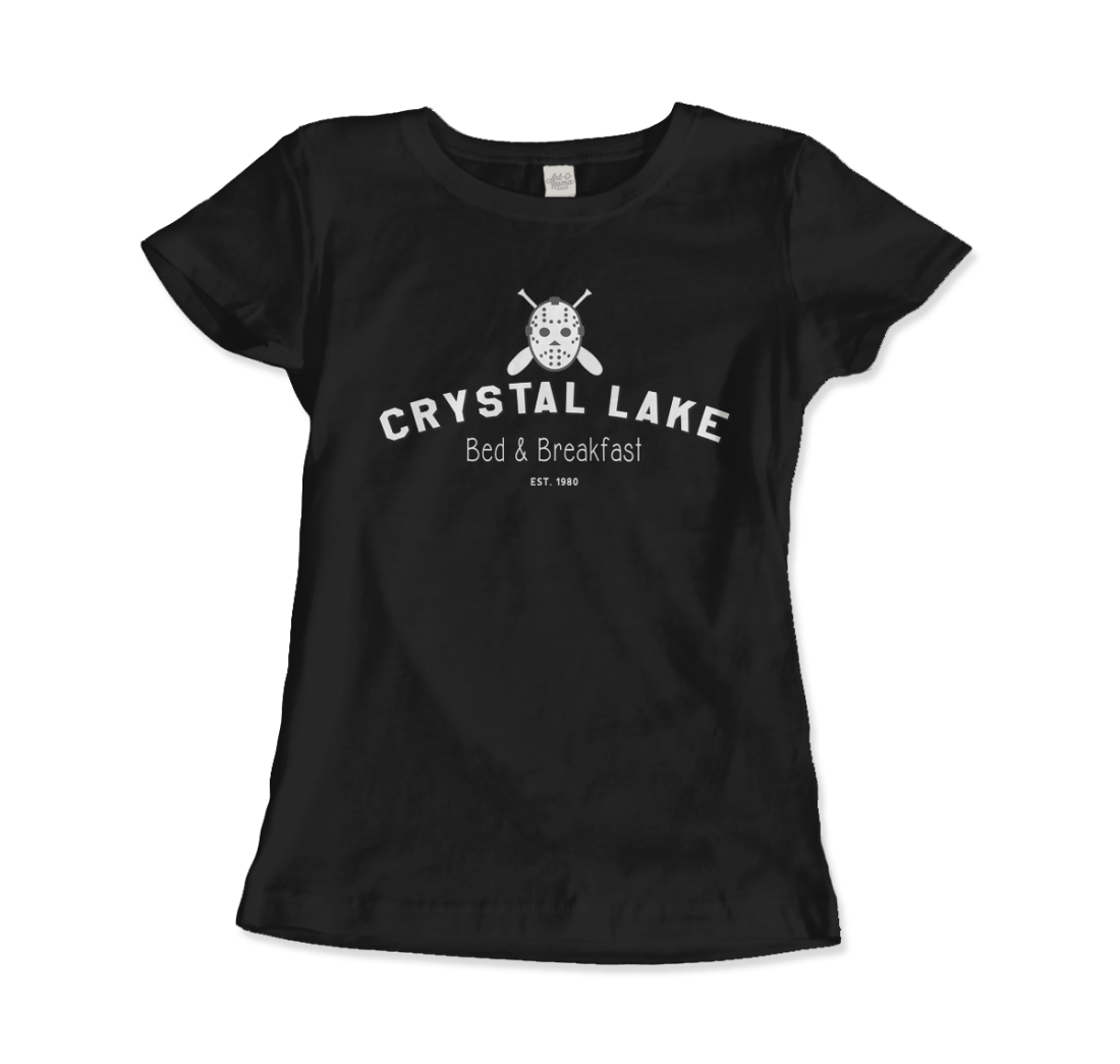 Crystal Lake, Bed & Breakfast Horror t-shirt by Art-O-Rama Shop