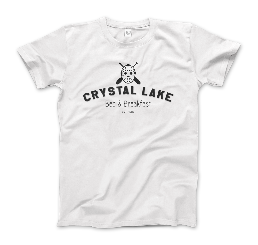 Crystal Lake, Bed & Breakfast Horror t-shirt by Art-O-Rama Shop
