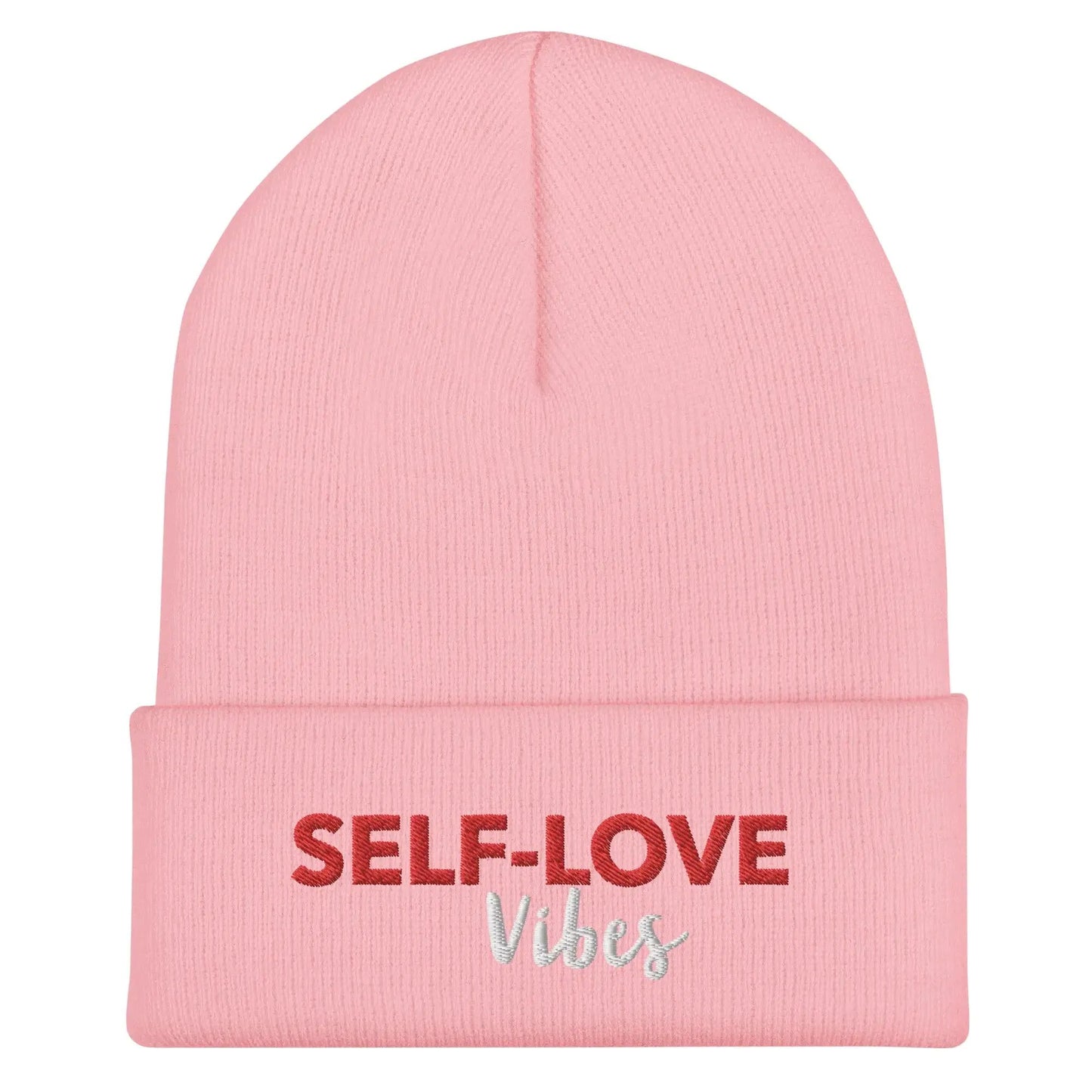 SELF- LOVE VIBES Cuffed Beanie by Maiden-Art