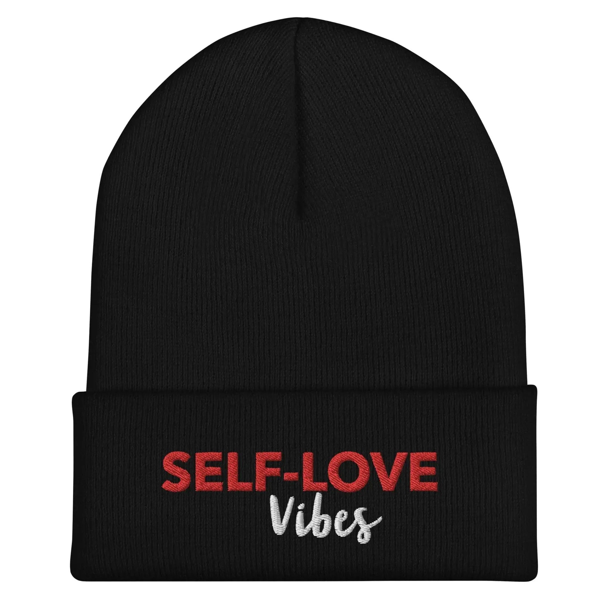 SELF- LOVE VIBES Cuffed Beanie by Maiden-Art