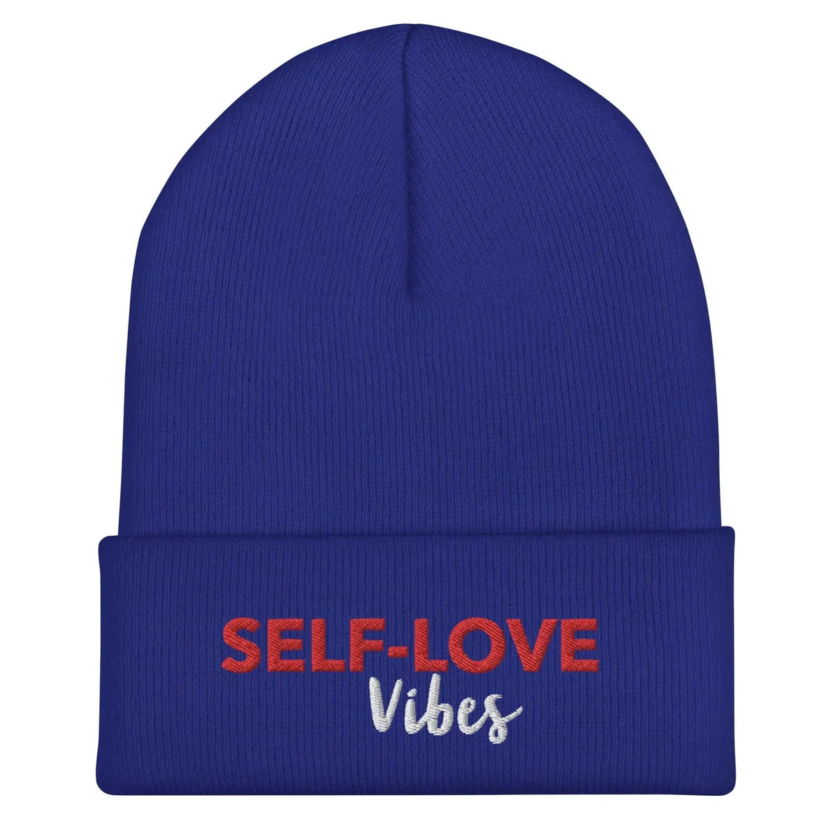 SELF- LOVE VIBES Cuffed Beanie by Maiden-Art