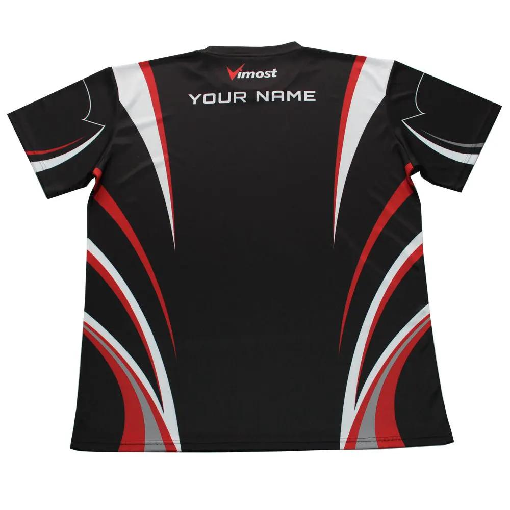 Custom Black Animated Character Graphic Gaming Jersey by Vimost Sportswear