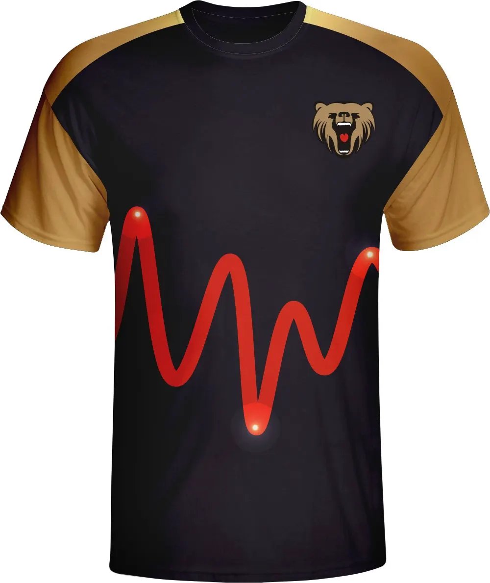 Custom Name Esports Jersey with Sublimation Printing by Vimost Sportswear