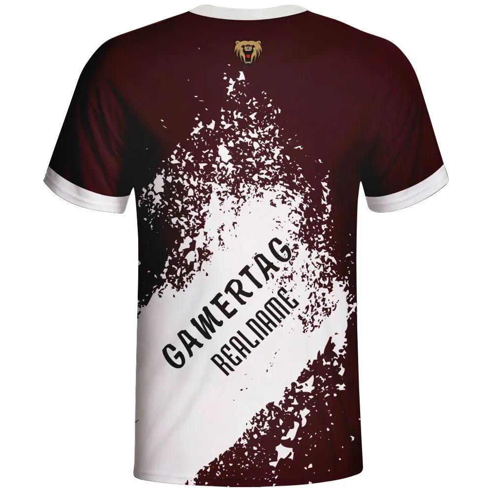 Red Racing Car Custom Sublimation Jersey by Vimost Sportswear