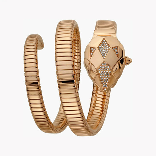 Just Cavalli Women's Rose Gold Watch, Asymmetrical Case | Jc1l073m0035 by JUST CAVALLI
