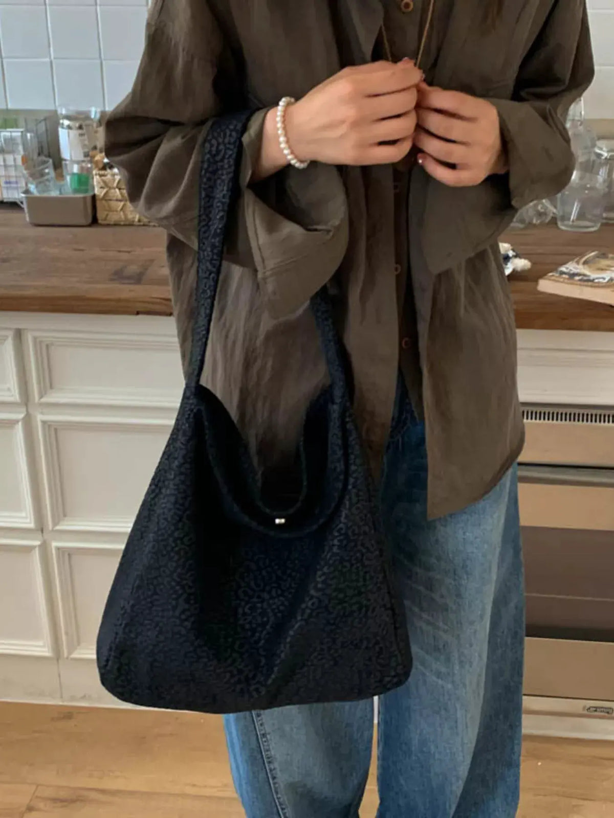 Leopard Print Tote Bag by Partner Label