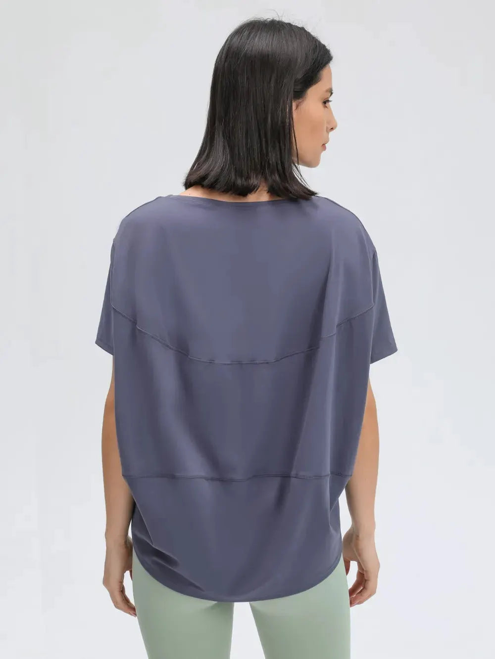 Millennia Round Neck Short Sleeve Active T-Shirt by Millennia