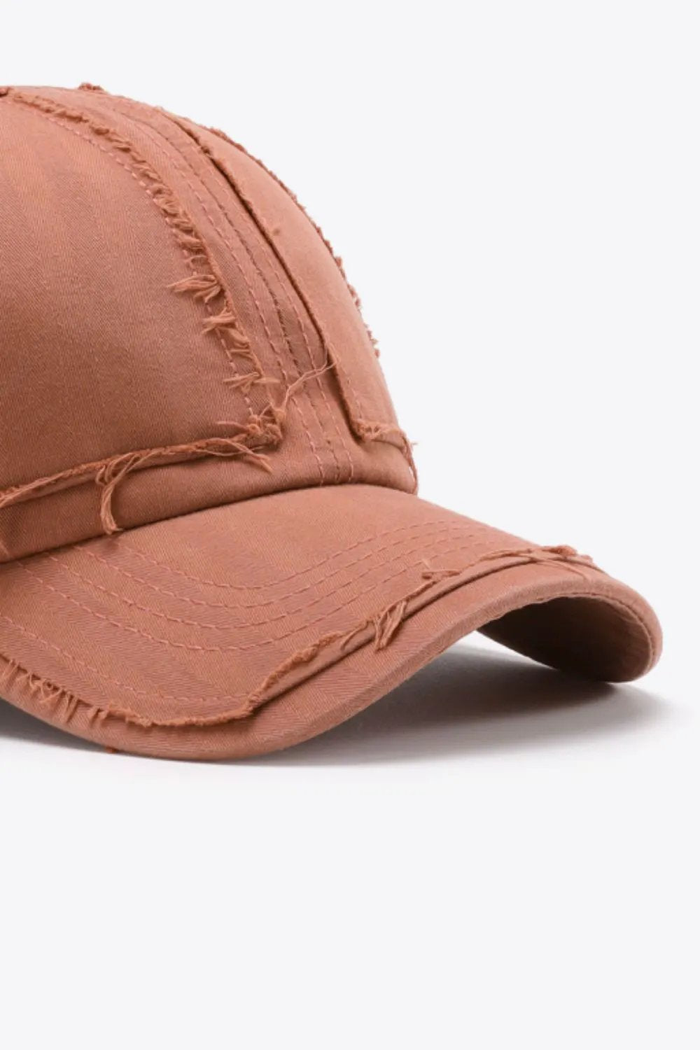 Distressed Adjustable Baseball Cap by Partner Label
