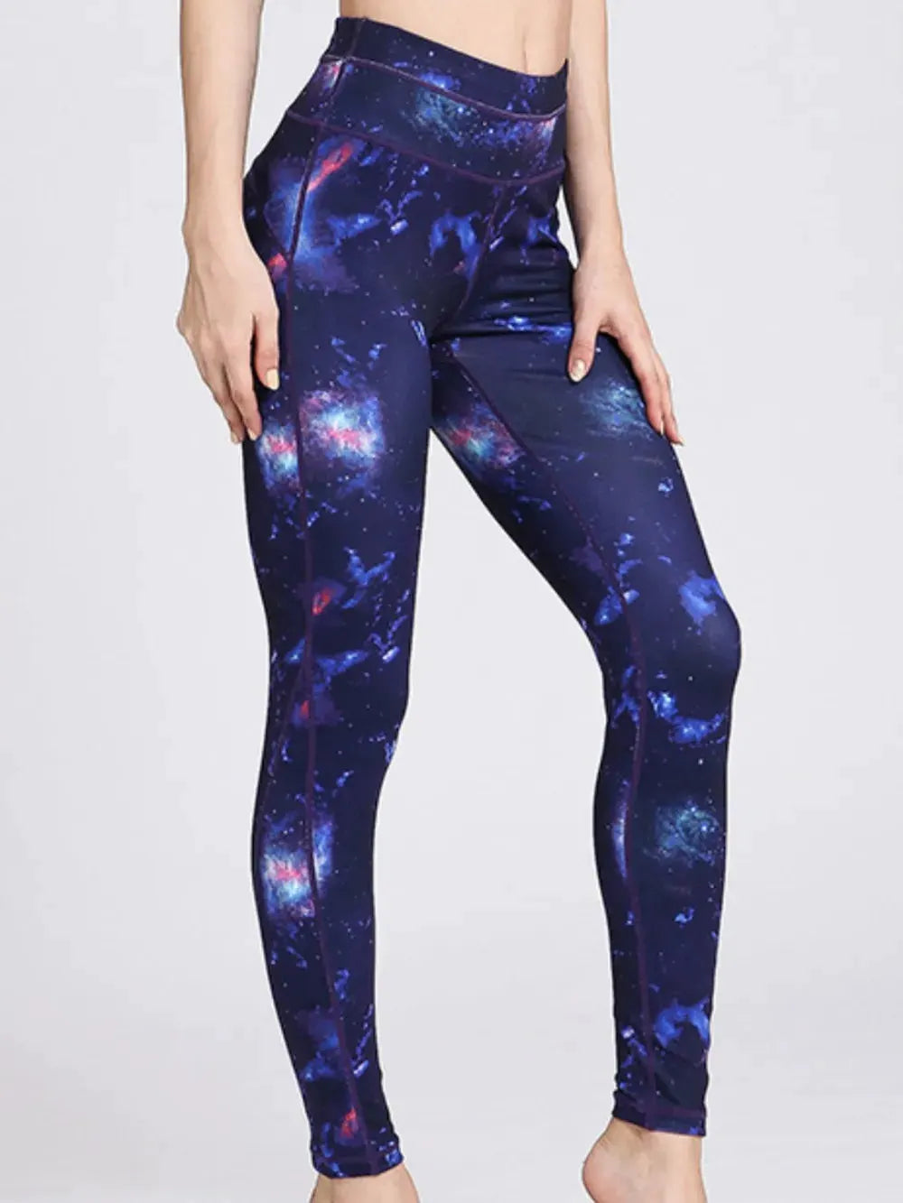 Printed Active High Waist Leggings by Partner Label