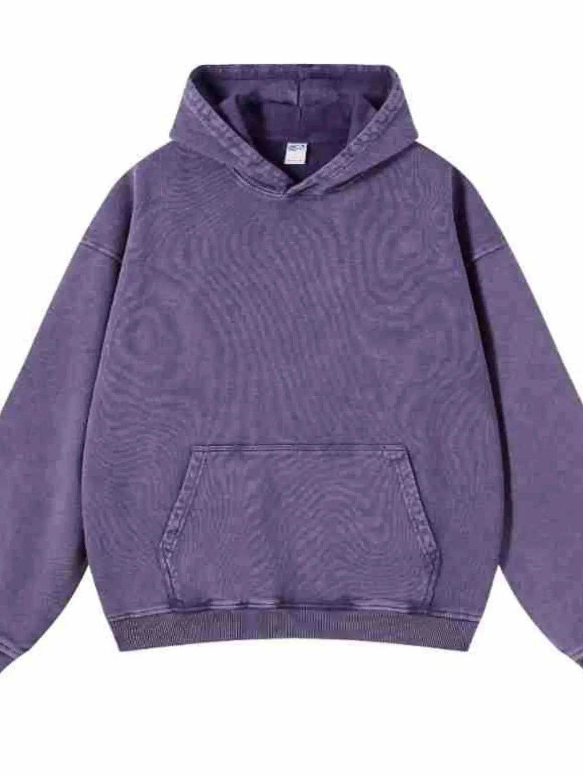 Men's Washed Oversized Long Sleeve Hoodie by Trendsi