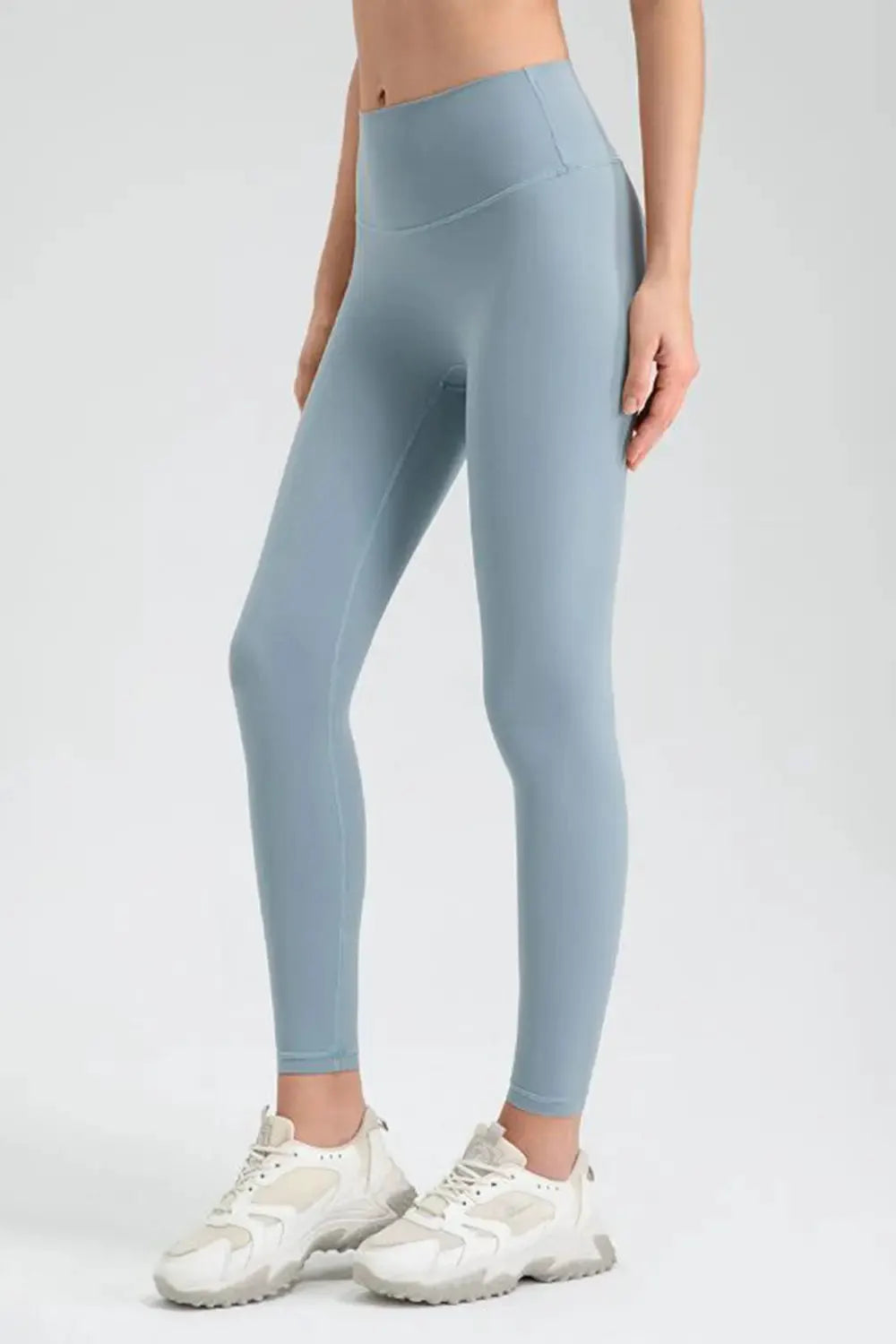 Wide Waistband Sport Leggings by Partner Label