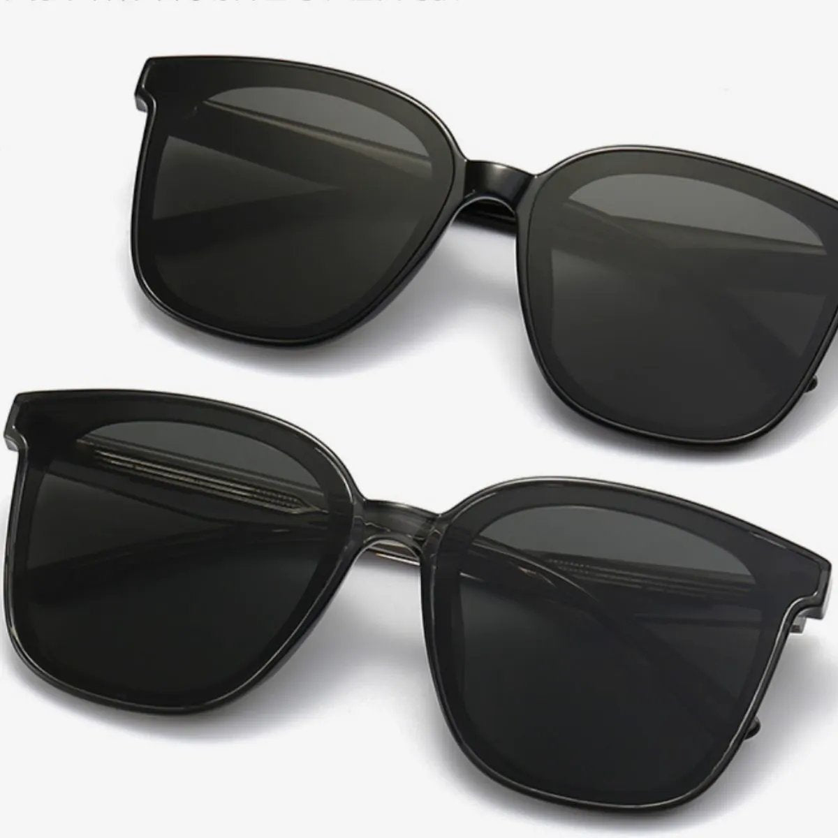 Oversized Square Frame Fashion Sunglasses by Equanimity Essence