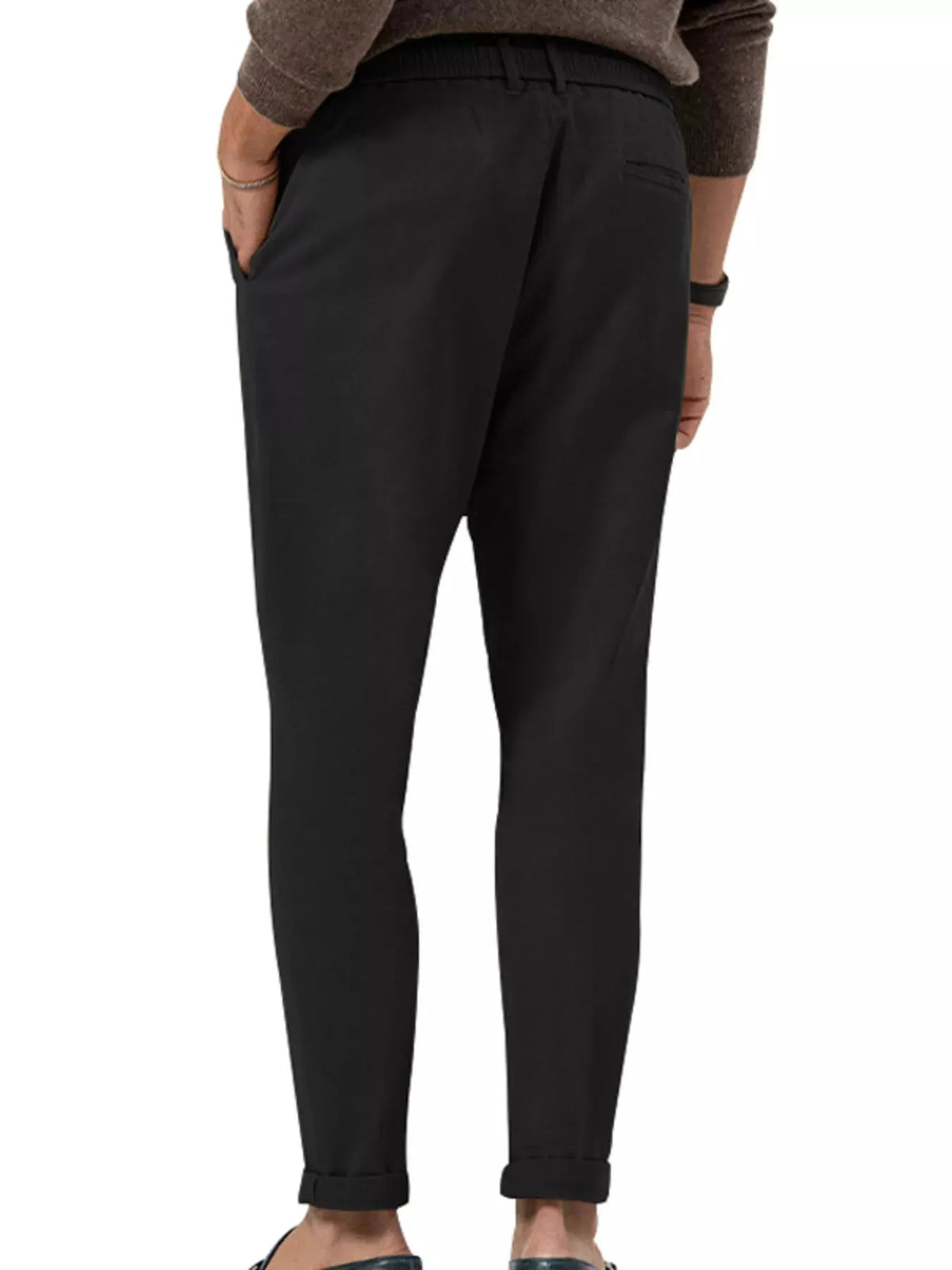 Men's Full Size Casual Drawstring Pants Plus Size by Trendsi
