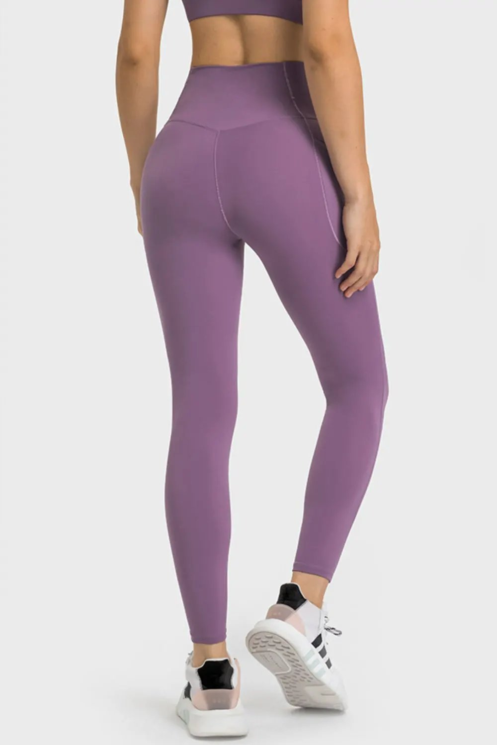 Millennia V-Waist Yoga Leggings with Pockets by Millennia