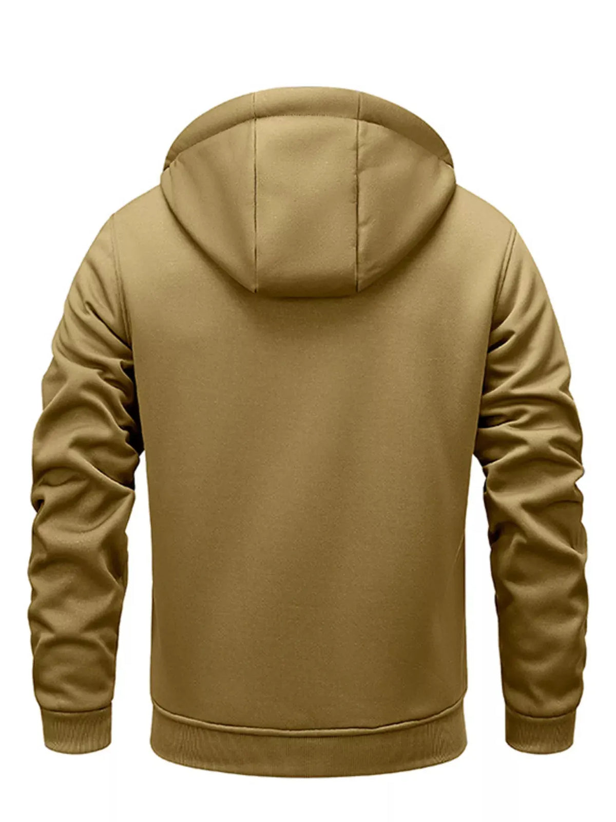 Men's Full Size Warm Fleece Lined Zip-Up Hoodie Plus Size by Partner Label