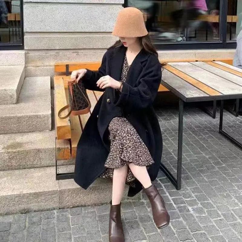 Small High-grade Woolen Coat For Women by Maiden-Art